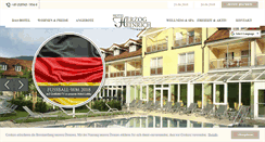 Desktop Screenshot of hotel-herzog-heinrich.de